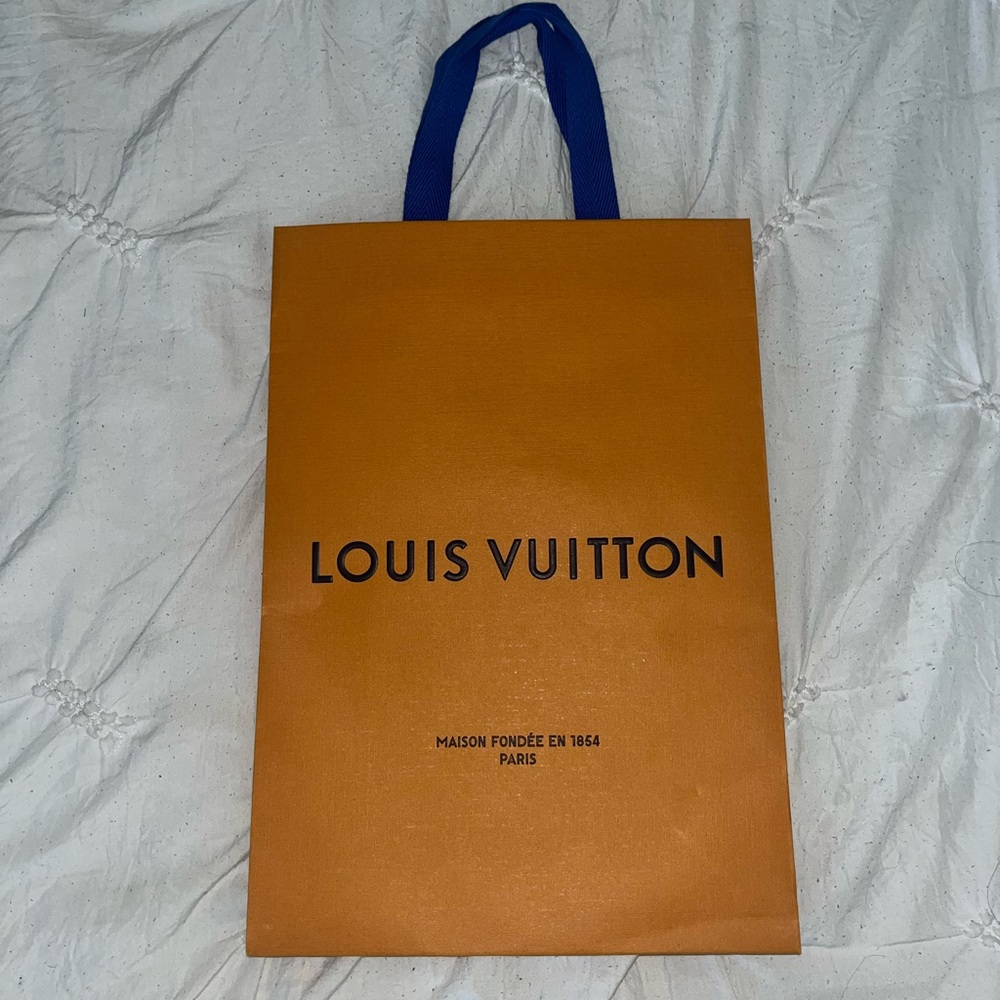 authentic louis vuitton gift bag